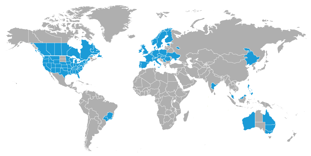CRH worldmap